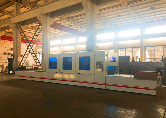 máquina completamente automática de acero 50-300m m de la asamblea de caja de cartón A3 de 10m m